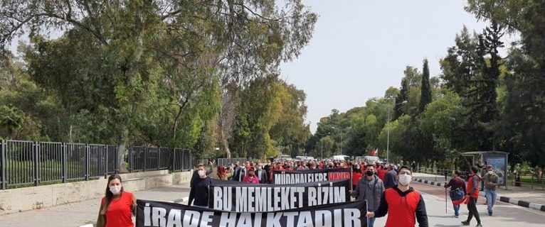 TC protokolü protesto edildi: Entegrasyona hayır!