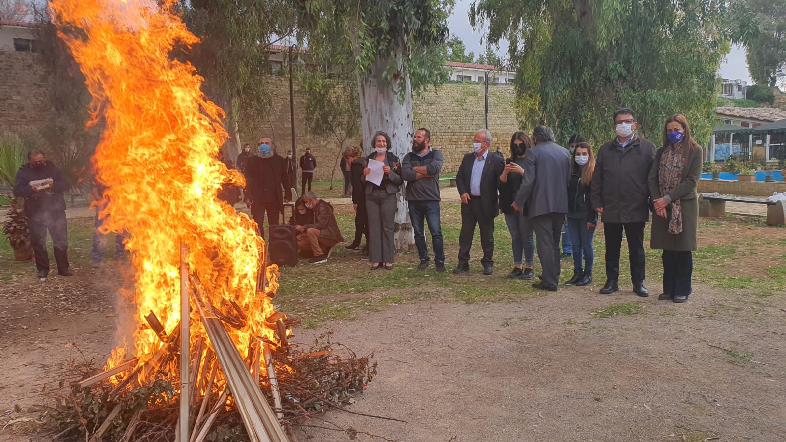 Newroz ateşi Lefkoşa’da yandı