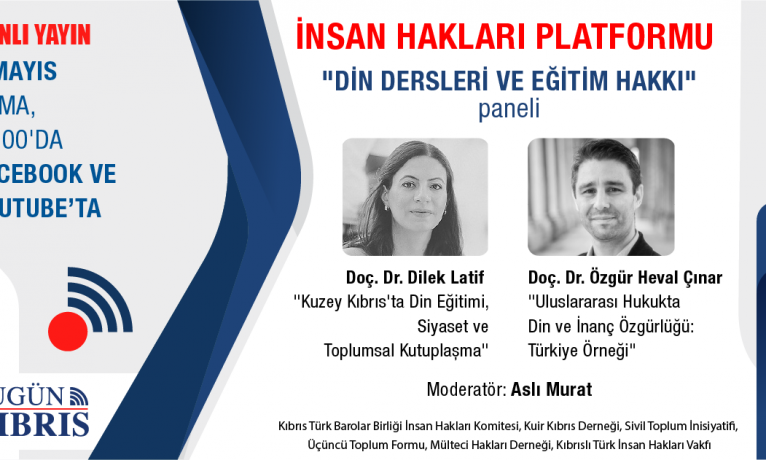 Din dersleri ve eğitim hakkı bu panelde tartışılacak