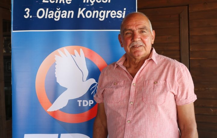 TDP Lefke’de görev Salih Karagözlü’nün