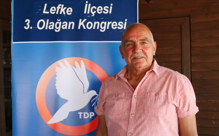 TDP Lefke’de görev Salih Karagözlü’nün