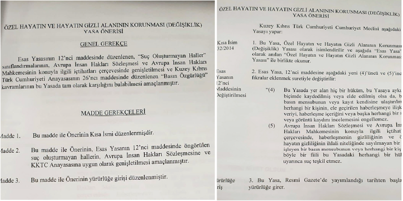 CTP’den ‘Özel Hayat’ yasasına değişiklik önergesi