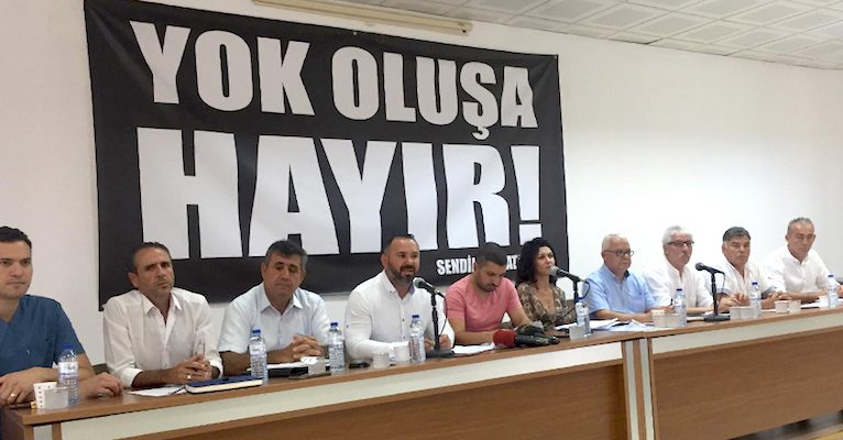 Sendikal Platform: CTP ve TDP’nin yanındayız, sonuna kadar desteğiz