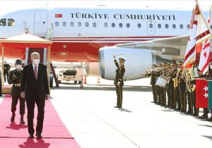 Erdoğan kalabalık bir ekiple geliyor (Videolu)