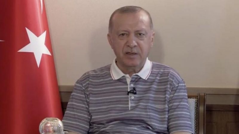 Erdoğan: Kıbrıs Türklerinin masadaki tek talebi egemen devlet statülerinin tanınmasıdır