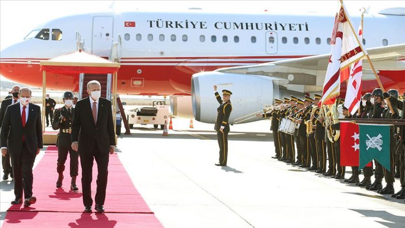 Erdoğan kalabalık bir ekiple geliyor (Videolu)