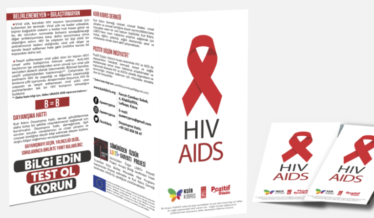 Kuir Kıbrıs “HIV-AIDS” hakkında bilgilendirici kitapçık yayınladı