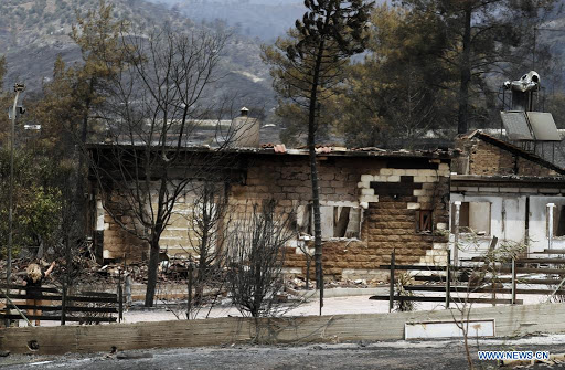 Yangının maliyeti ağır: Sadece ev ve binalardaki zarar 7 milyon Euro