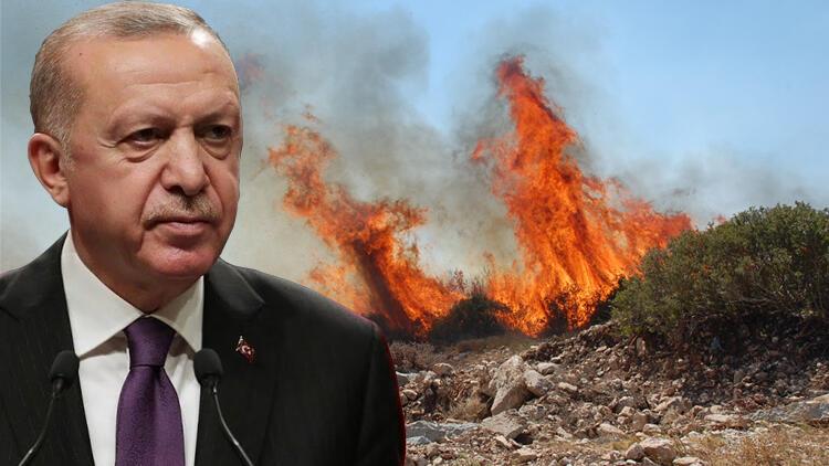 Erdoğan afet bölgesi Marmaris’te yurttaşlara çay fırlattı (Videolu)