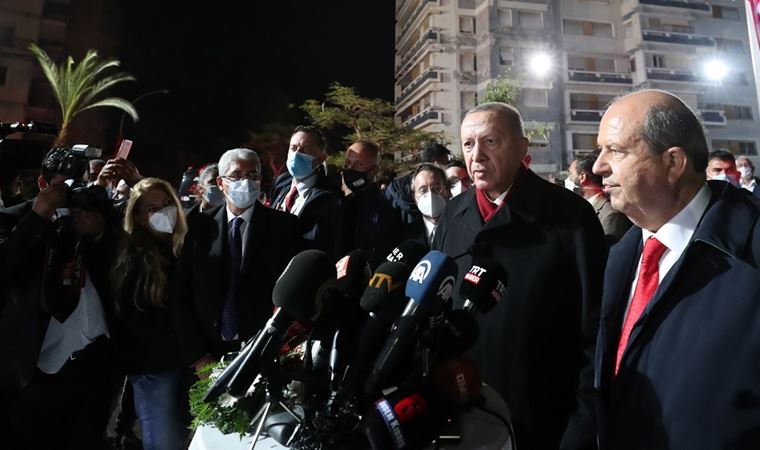 Erdoğan: Sonbaharda Maraş’la ilgili uluslararası toplantı düşünüyoruz