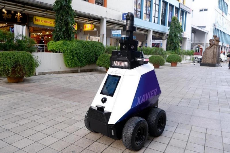 Singapur’da asayişi robotlar sağlayacak