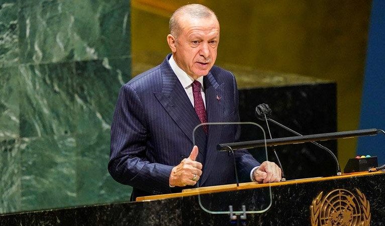 Erdoğan BM kürsüsünde Kıbrıs’ta eşitliğin tescilini istedi