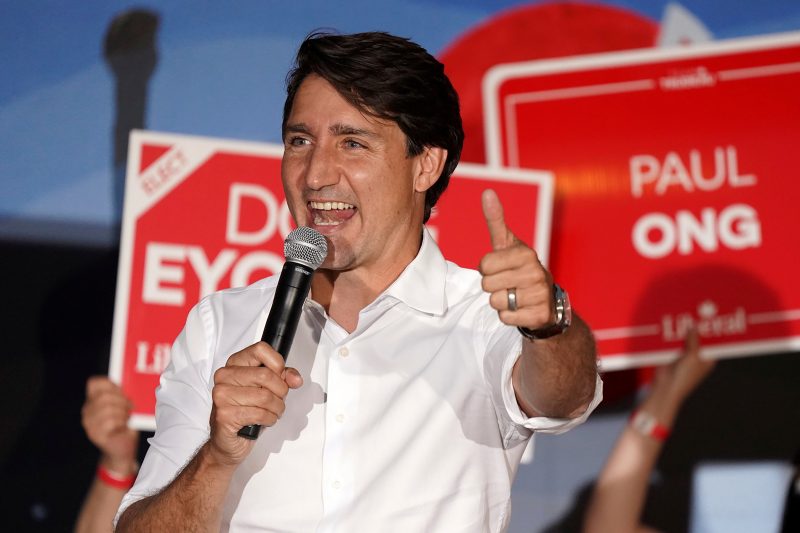 Kanada’da seçimin galibi Başbakan Trudeau’nun partisi