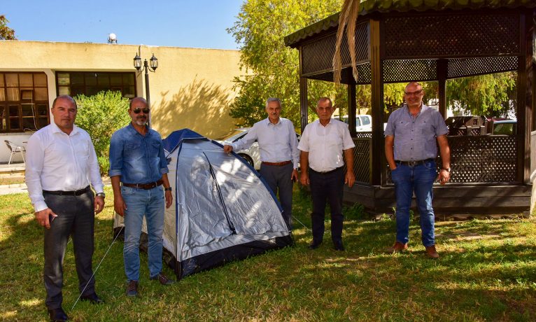 Sarıçizmeli’ye belediye başkanlarından destek