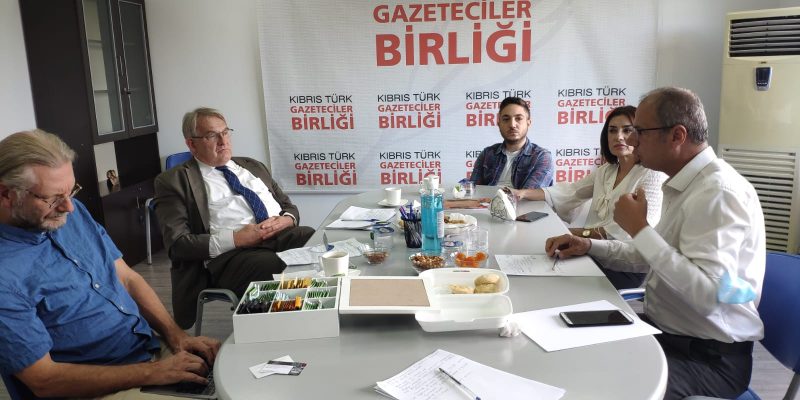 Gazeteciler Birliği ve İsveçli yetkililer iş birliği olanaklarını araştırıyor