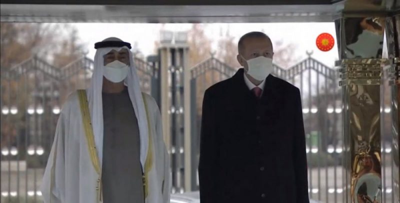 Abu Dabi Veliaht Prensi Muhammed bin Zayed Ankara’da