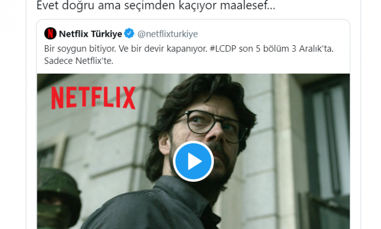 Kılıçdaroğlu’ndan ‘La Casa De Papel’ göndermesi