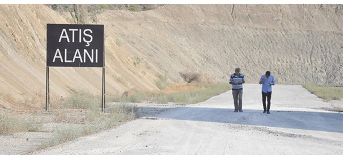 Askeri atışlar devam ediyor: Mevlevi tehlikeli ve yasak bölge