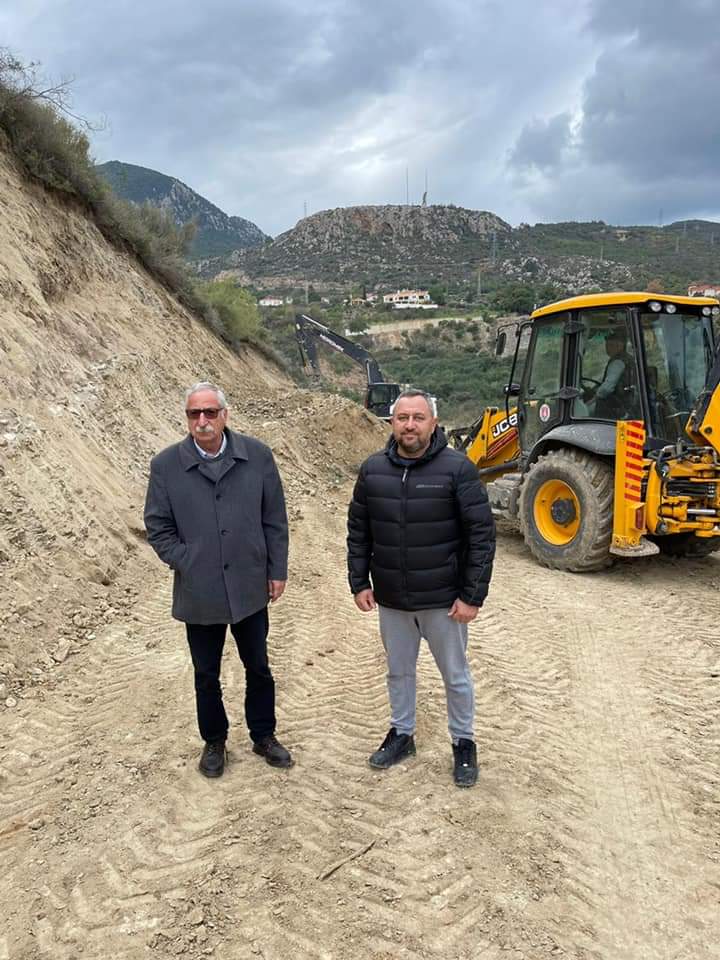 Girne’de trafik yoğunluğunu azaltmak için yeni yol açılıyor