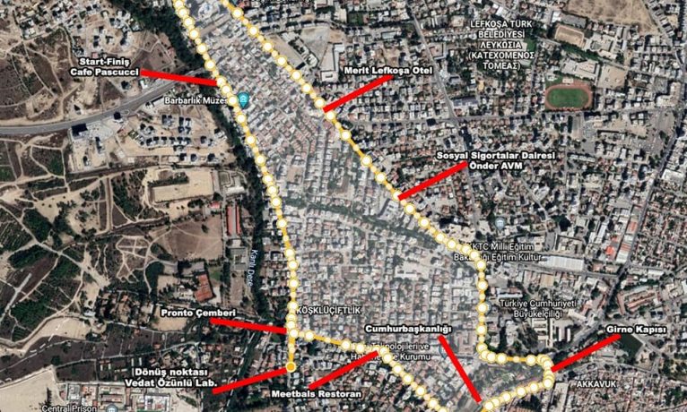 Pazar günü yapılacak yol koşusu nedeniyle Lefkoşa’da bazı yollar trafiğe kapatılacak