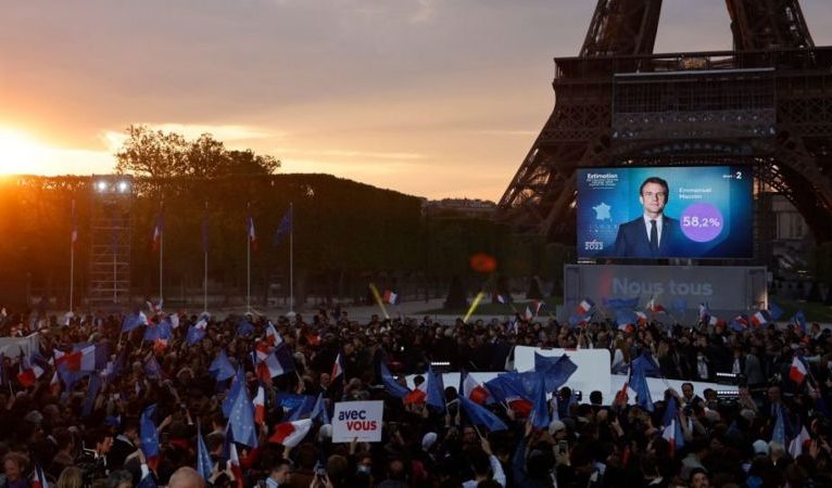 Fransa’da Macron yeniden cumhurbaşkanı seçildi