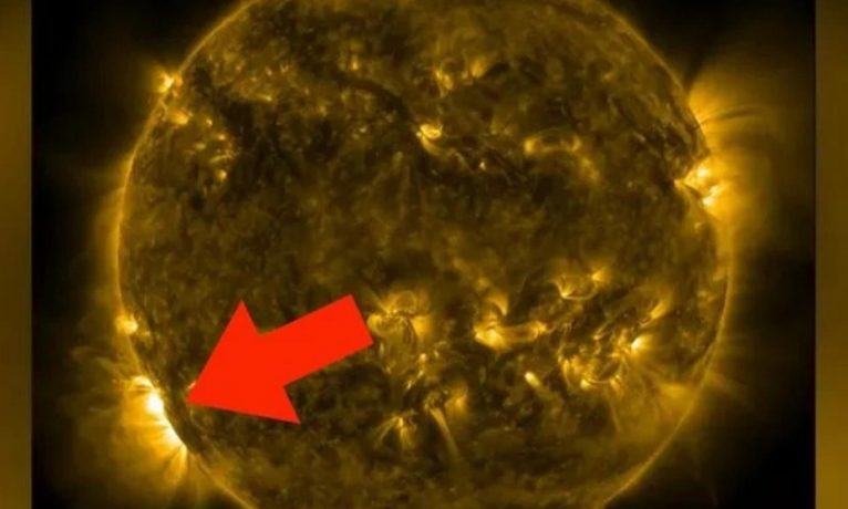 NASA görüntüledi: Güneş’te en şiddetli seviyede meydana gelen patlama Atlantik Okyanusu’nu vurdu