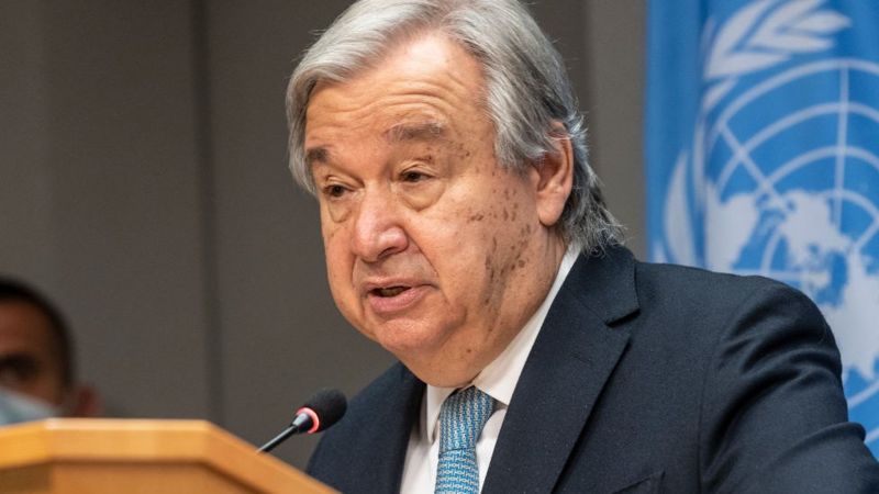 BM Genel Sekreteri Guterres: Suriye’ye insani yardımlar bir yıl daha uzatılmalı