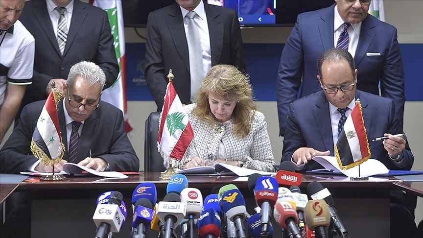 Lübnan, Mısır ve Suriye, ‘Arap Doğal Gaz’ hattında gaz akışı için anlaşma imzaladı