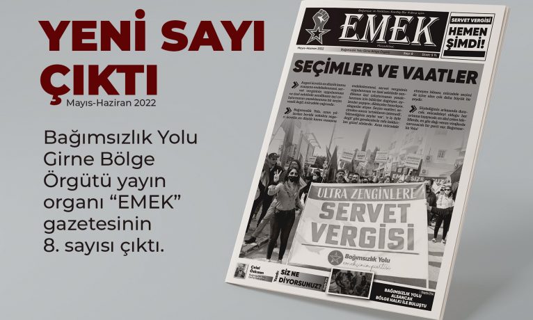 Emek Gazetesi 8’inci sayısı yayınlandı