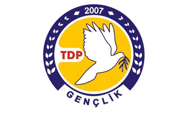 TDP’li gençlerden Ankara çıkartması