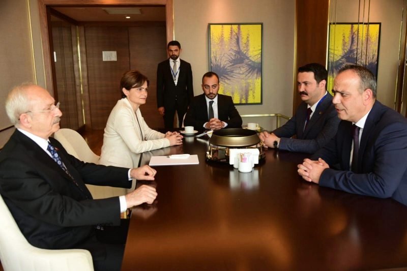 Harmancı, Kılıçdaroğlu ile görüştü