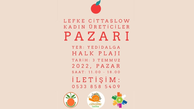 “Lefke Cittaslow Kadın Üreticiler Pazarı” kuruluyor