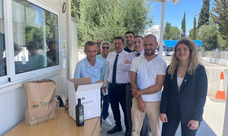 Yeşil Hat Tüzüğü kapsamında ilk kez işlenmiş gıdalar güneye gönderildi