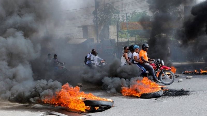 Çete şiddetine teslim olan Haiti’ye BM’den silah ambargosu