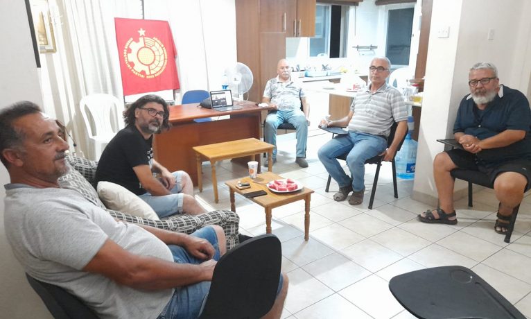 Bağımsızlık Yolu Kıbrıs Sosyalist Partisi’ni ziyaret etti