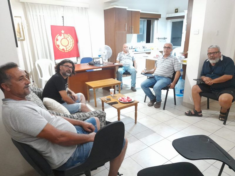 Bağımsızlık Yolu Kıbrıs Sosyalist Partisi’ni ziyaret etti