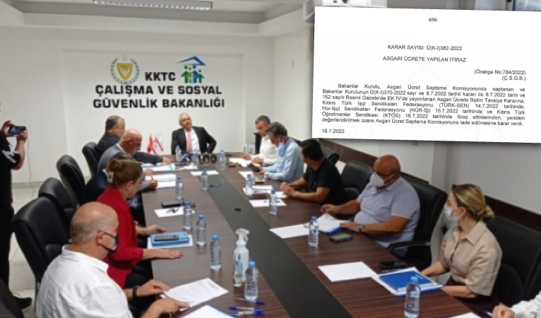 Asgari Ücret yeniden komisyonda