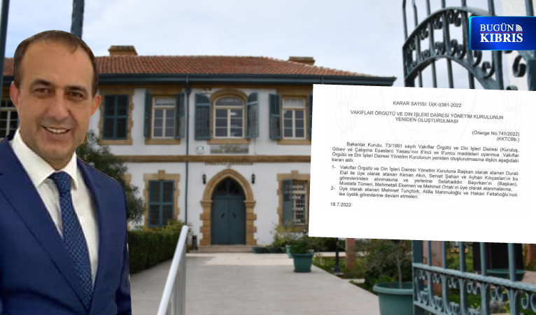 AKP ister UBP yapar: 2017’de gerekçesiz şekilde vatandaş yapılan TC Başbakanlık personeli Vakıfların yönetim kurulu başkanlığına atandı