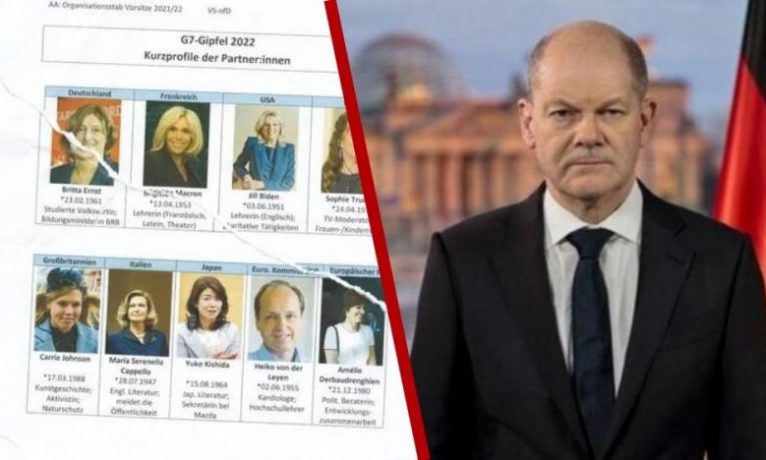 Almanya Şansölyesi Olaf Scholz ve eşinin gizli belge ve notları çöpten çıktı