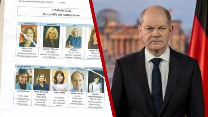 Almanya Şansölyesi Olaf Scholz ve eşinin gizli belge ve notları çöpten çıktı