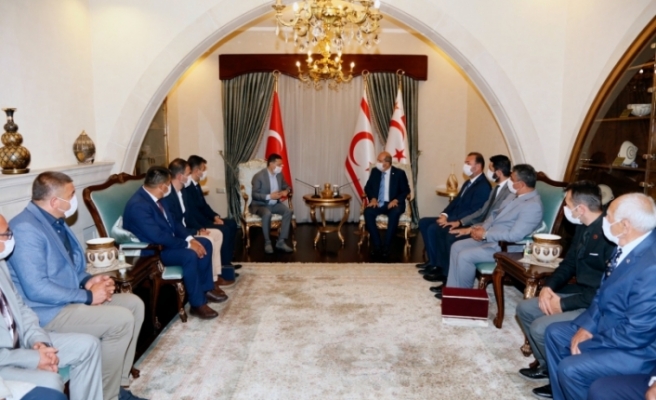 Tatar Kütahya belediye başkanlarıyla görüştü: Yolumuz Türklük yolu
