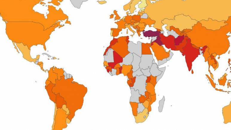 Türkiye, Avrupa’nın en sinirli ülkesi çıktı