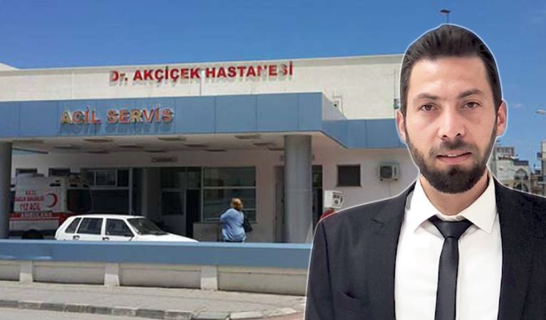 Girne Akçiçek Hastanesi acil servisinde darp