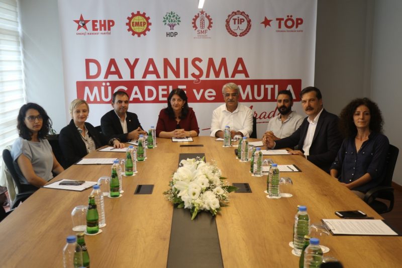 HDP ve sol partiler ittifak kurdu