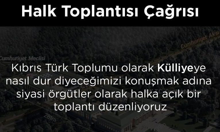 Siyasi partilerden halka toplantı çağrısı