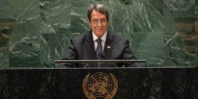 Anastasiadis BM Genel Kurulunda konuştu: Bir AB üyesi olan Kıbrıs Cumhuriyeti’nin topraklarının yüzde 37’si askeri işgal altındadır