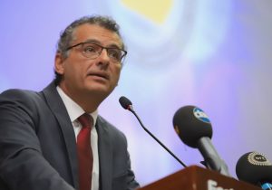 Erhürman DAÜ’de konuştu: “Yükseköğretimin Geleceği için gözüm kulağım üniversitelerde olacak”