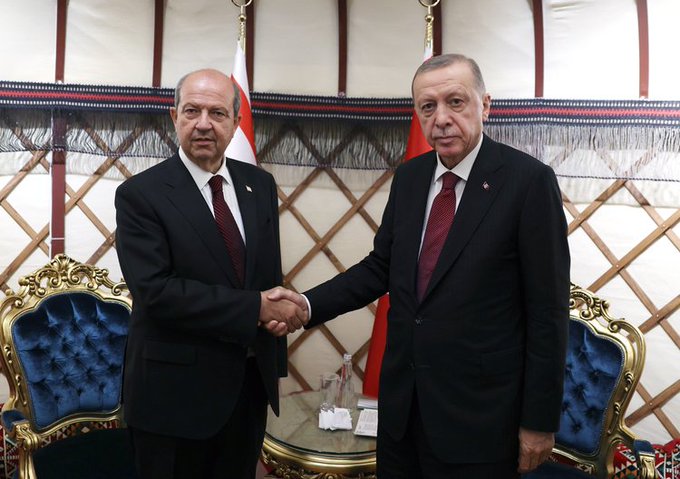Erdoğan’la çadırda 20 dakika