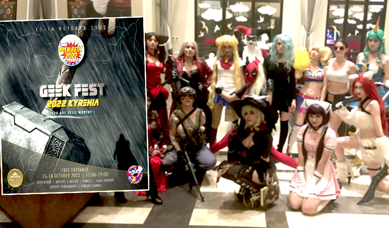 Geek Fest 2022 Kyrenia dopdolu başlıyor