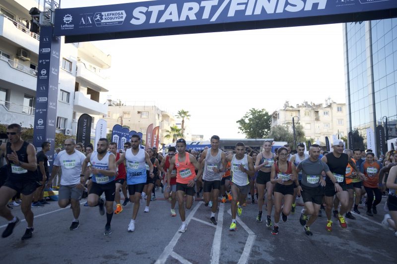Lefkoşa Maratonu’nda start verildi